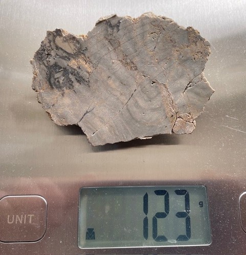 Impact Melt Breccia, Meteor, asteroid impact material, Serpent Mound Crater USA