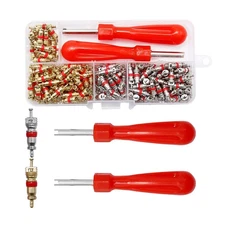 Vkinman 242pcs R134A Ac Valve Core Kit Valve Cores Kit AC Valve Core Removal ...