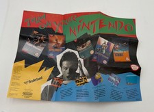 Turn On Your Nintendo NES Broderbund Large Promo Poster