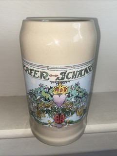 Bierkrug Maßkrug 1 L Käfer Schänke München Rupert Stöckl Sammlerkrug