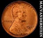 1937-D Lincoln Wheat Cent- Choice Gem Brilliant Uncirculated Luster #J8859