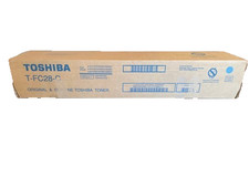 New Genuine Sealed Box Toshiba T-FC28-C Cyan Toner Cartridge We Ship Fast