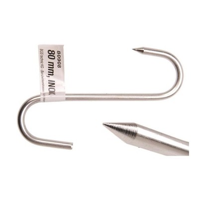 BGS-80908 I Fleischerhaken, INOX, 80 mm