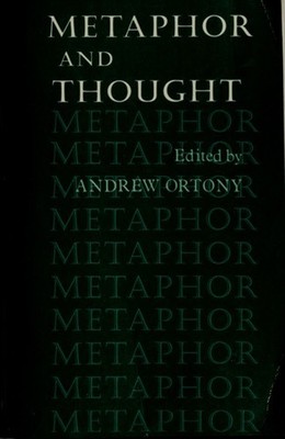 Metaphor and Thought Paperback Andrew Ortony