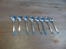 WMF Cromargan Berlin 8 Eierlöffel Mokkalöffel kleine Löffel 12,2 cm (Fach26)