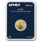 2026 1/10 oz American Gold Eagle (MintDirect® Single)