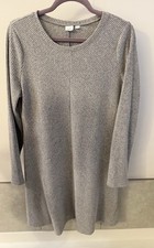 Women’s Large Gap dress gray knit long sleeve crew neck pullover