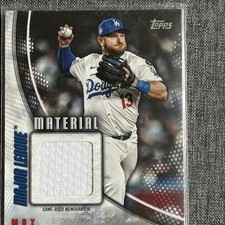 2025 Topps Series 2 Major League Material Max Muncy Dodgers Game-Used MLM2-MM