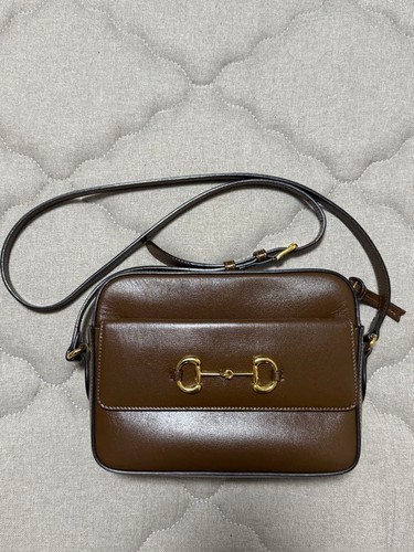 GUCCI Shoulder Bag Brown