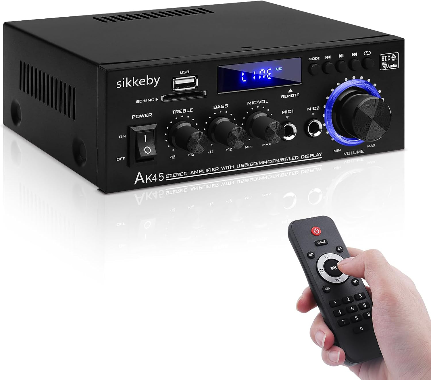 Recensione Amplificatore Audio 600W Bluetooth 5.0 - Test Hi-Fi 2.0 CH