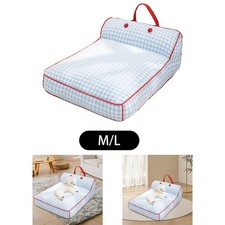 Haustierbett für kleine mittelgroße Hunde Kennel rost