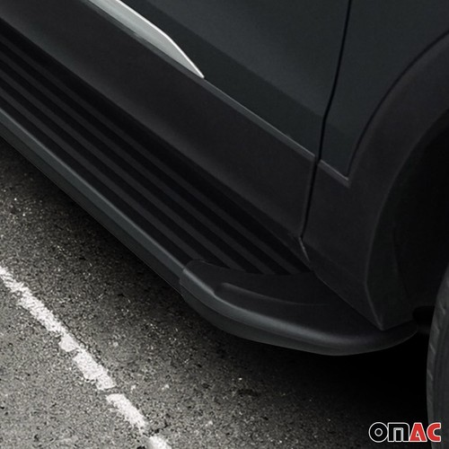 Side Step Running Boards Nerf Bars for Kia Sportage 2023-2025 Black Alu 2Pcs - Picture 4 of 10