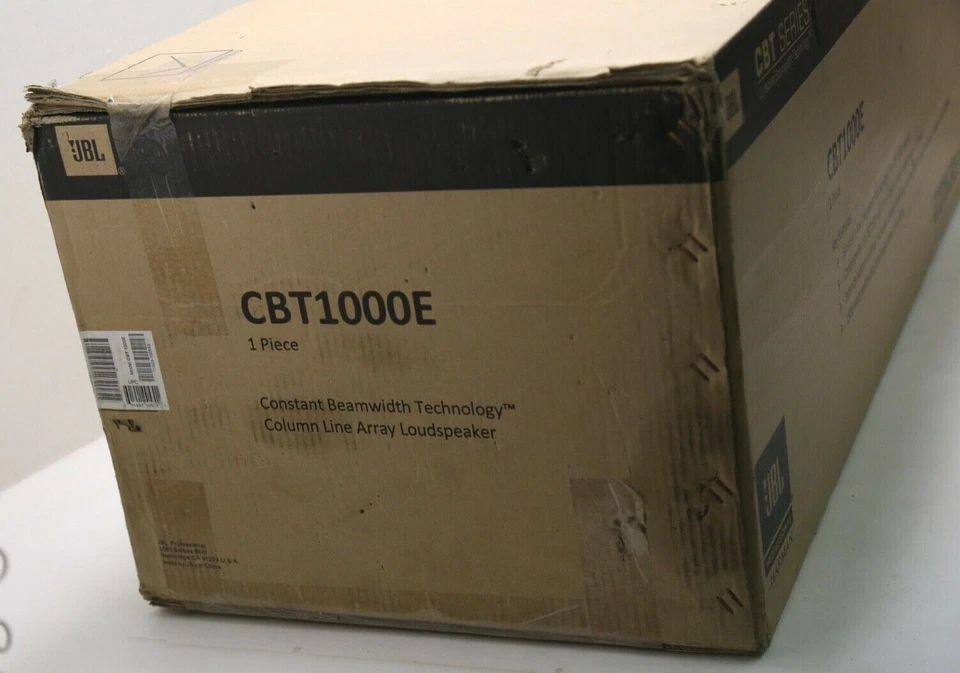JBL CBT 1000E Extension for CBT-1000 Column Installation Speaker - Black - NEW - Image 2 of 4