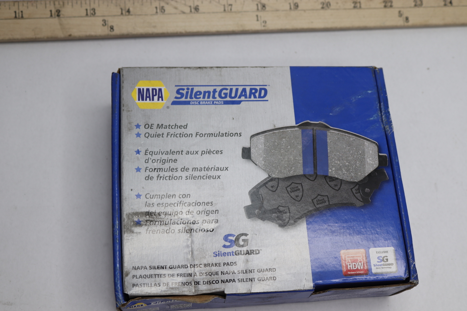NAPA SilentGUARD Brake Pads Ceramic SG8283X for sale online eBay