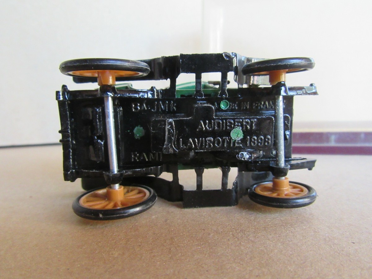 MINIALUXE PLASTIQUE FRANCE 8 Peugeot Double Phaeton 1906 Tres Bon Etat