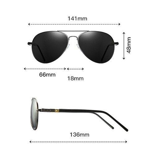 Sunglasses Polarized, Mirrored Shades,UV400 Pilot Sport Glasses, Sports, Gift UK - Picture 19 of 24