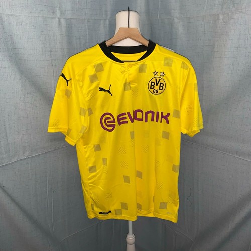 PUMA Yellow BVB Cup Jersey #09 Dortmund 