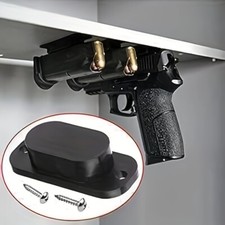 25 LBS Gun Magnet Mount Holster Magnetic Holder Concealed Pistol IN Car Bed Desk