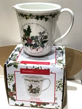 NEW Spode Portmeirion HOLLY AND THE IVY 30 Oz. MEASURING JUG - CUP - NEW IN BOX