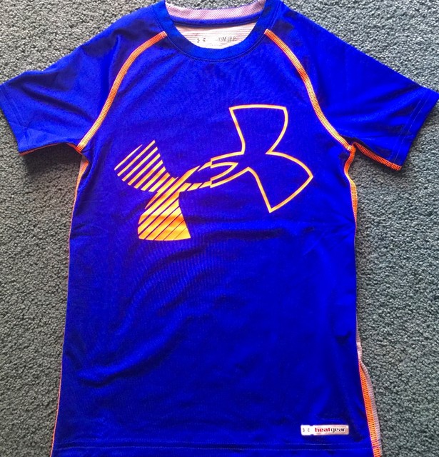 royal blue under armour shirt