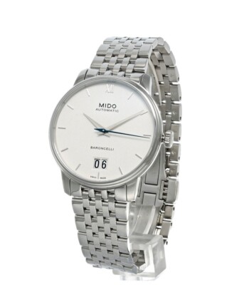 MIDO Baroncelli Auto 40MM SS Men's Watch M027.426.11.018.00 - STORE DISPLAY