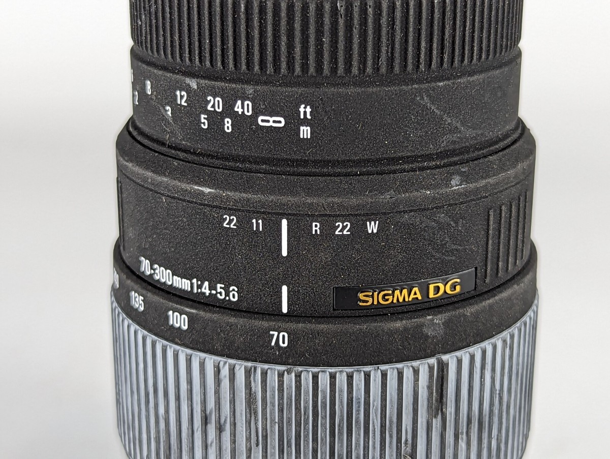 Sigma 70-300mm 70-300 MM Dg Macro 4-5.6 Camera Lens | eBay