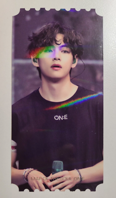BTS V TAEHYUNG Map Of the Soul ON:E ONE DVD Hologram Official 