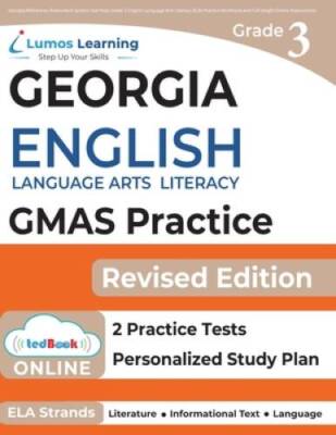 Georgia Milestones Assessment System Test Prep: Grade 3 English Language  - GOOD
