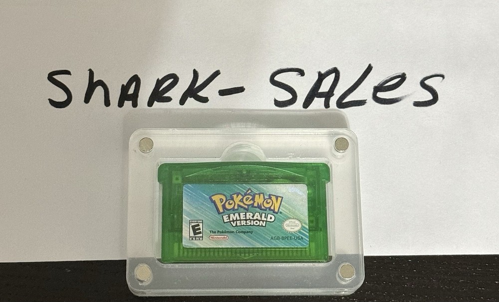 Pokémon Emerald Authentic / New Battery Very Mint
