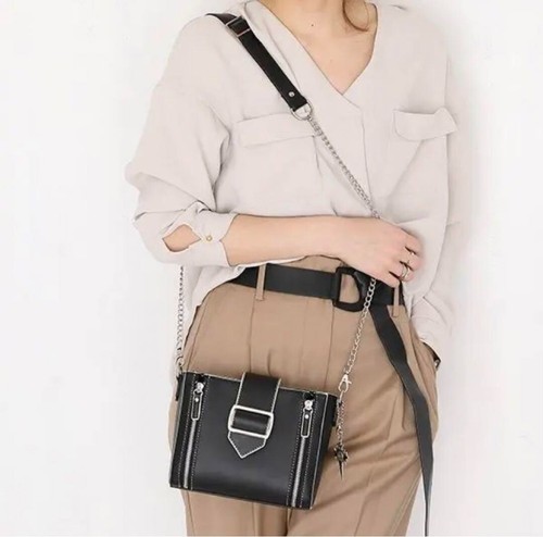 D.Gray-man x Supergroupies Collaboration Black Shoulder Bag - Picture 2 of 7