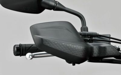 Honda CB500X NX500 2022+ Handlebar Knuckle Guards Black 08P70-MKP