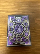 AVENGERS THEORY 11 PLAYING CARDS.                   Purple Edition