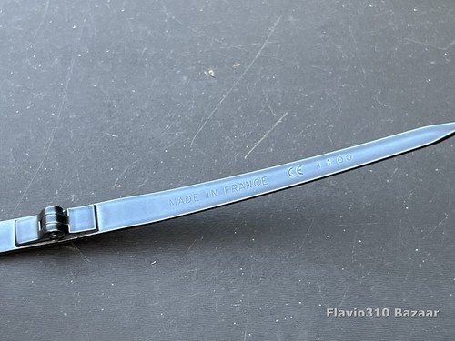New Authentic VUARNET Pouilloux 068 Blue Metal Sunglasses - Made in France - Picture 10 of 14