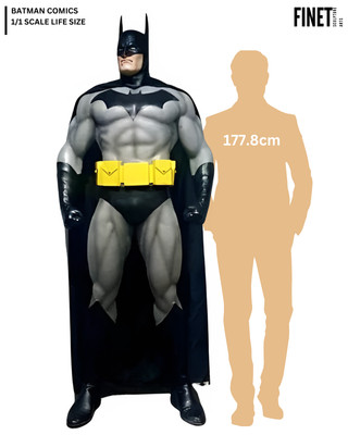 BMAN ARoss SUPERHERO 6 FEET4 LIFE SIZE 1/1 SCALE CUSTOM STATUE  fan art finet