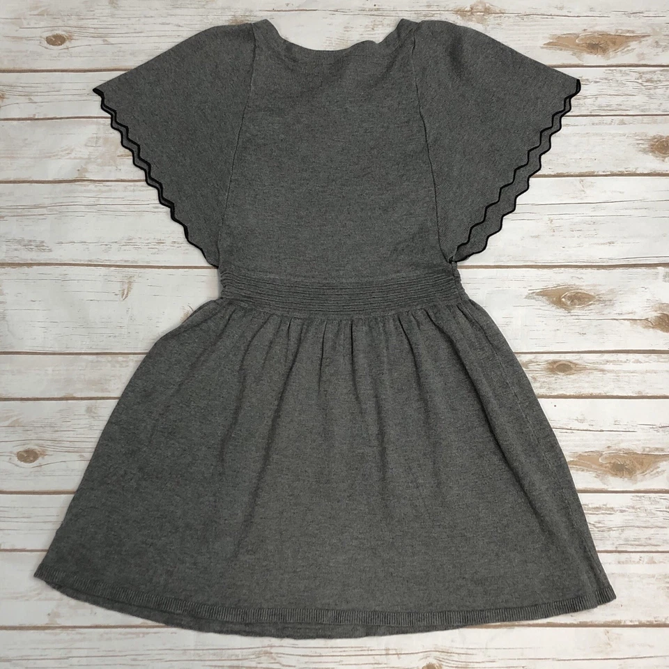 Vestido Suéter Tejido Túnica Acampanado Gris 12 Ella Moss Para Mujer Anthropologie L Foto 4 de 4