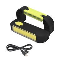 Led Arbeitsleuchte Mit BüGel Akku Handlampe 200 Lumen Taschenlampe Magnetisch