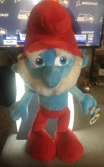 papa smurf plush