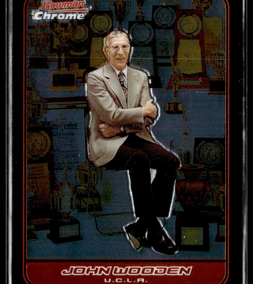 2006-07 Bowman Chrome John Wooden UCLA Bruins #111