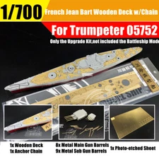 1/700 French Jean Bart 1955 Battleship Super Detail-up Set for Trumpeter 05752