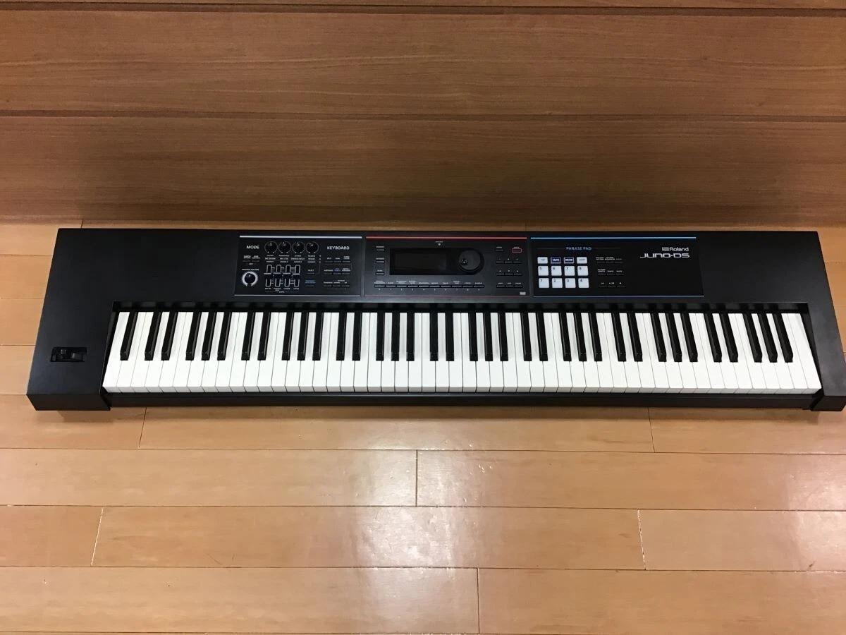 Roland JUNO-DS88 88-Key Weighted-Action Synthesizer with soft case