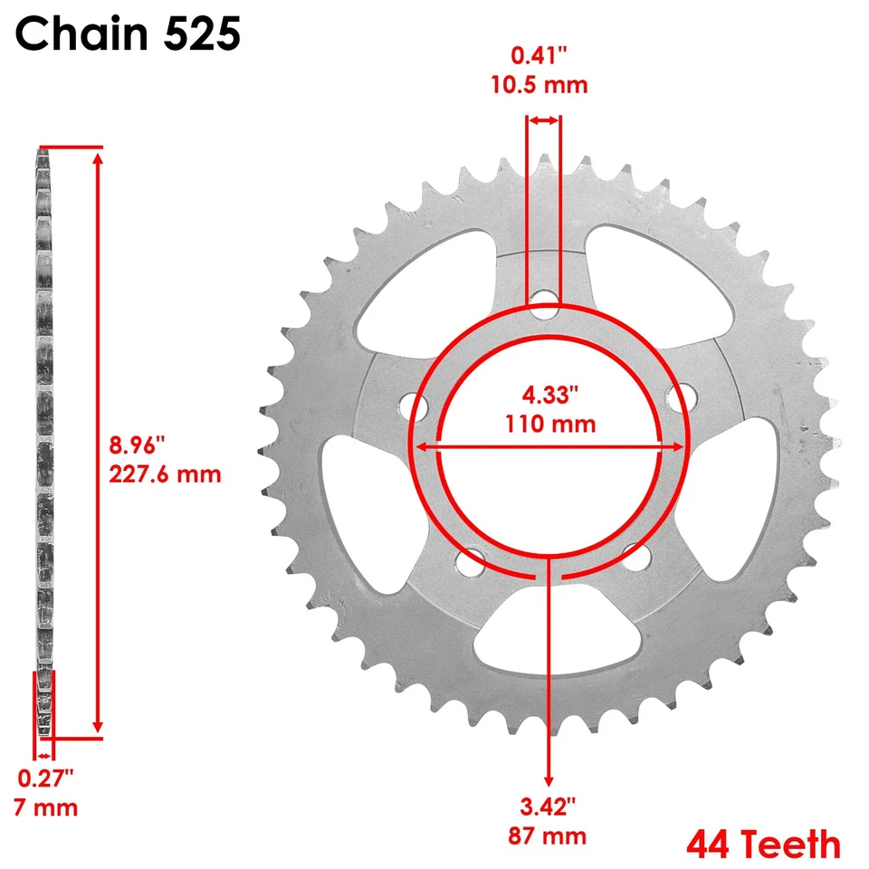 Kit de cadena de transmisión y piñón azul para Suzuki SV650S 1999-2009 Foto 4 de 4