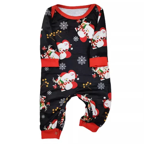 Family Matching Christmas Pyjamas Adult Kids Xmas Nightwear Pajamas Pjs Set - Picture 8 of 9