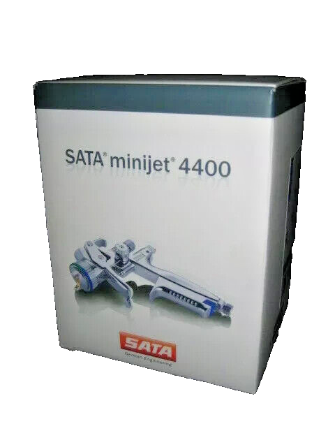 SATA Minijet 4400 B RP 1.2 HVLP Mini Detail Spray Gun With Extras