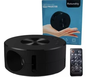 Le temps de la Rontundité pour profiter Mini Projecteur LED 1080 Pixel NEW