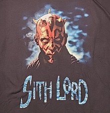Star Wars Sith Lord Vintage TShirt Size XL NOS New Old Stock Vtg Tee Shirt