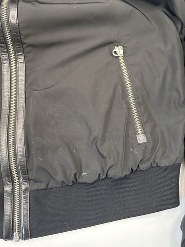 Mackage for Aritzia Women’s Black Bomber Jacket Size Medium - Picture 5 of 12