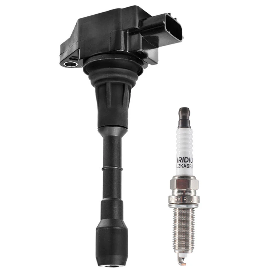 Bobina de encendido 6 piezas + bujía para Nissan Pathfinder V6 2013-2019 3,5 L UF550 Foto 3 de 4