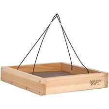 Nature's Way Bird Products CWF3 Cedar Platform Tray Bird Feeder
