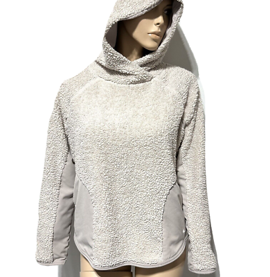 Nike Hoodie Women's Sherpa Therma Fleece Training Size M Medium AR7404-008  | eBay