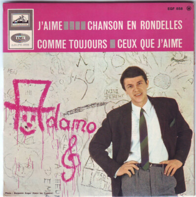 Adamo J'aime - 45T x 1